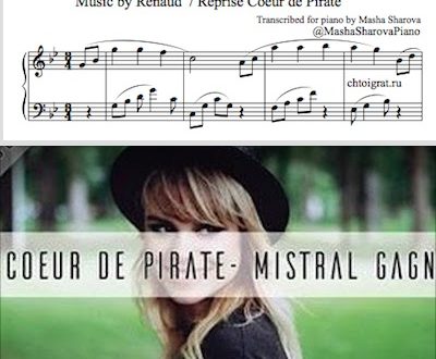 Шедевры французской песни для фортепиано